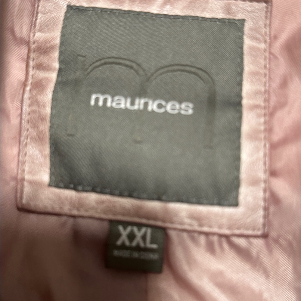 🐎 Maurices Faux Leather Jacket - Picture 4 of 5